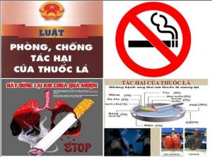 luật phòng chống tác hại của thuốc lá.